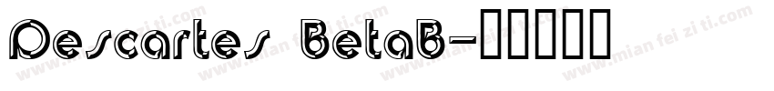 Descartes BetaB字体转换